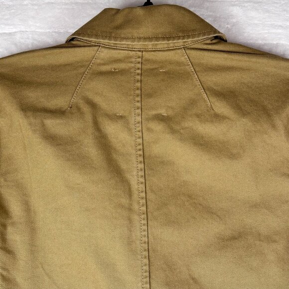 NWT Madewell Womens Crossover Blazer Sz XS In Regenerative Chino Dark Khaki - Picture 7 of 11